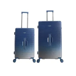 Zestaw walizek Saxoline Elite Trunk niebieski set (M/L)
